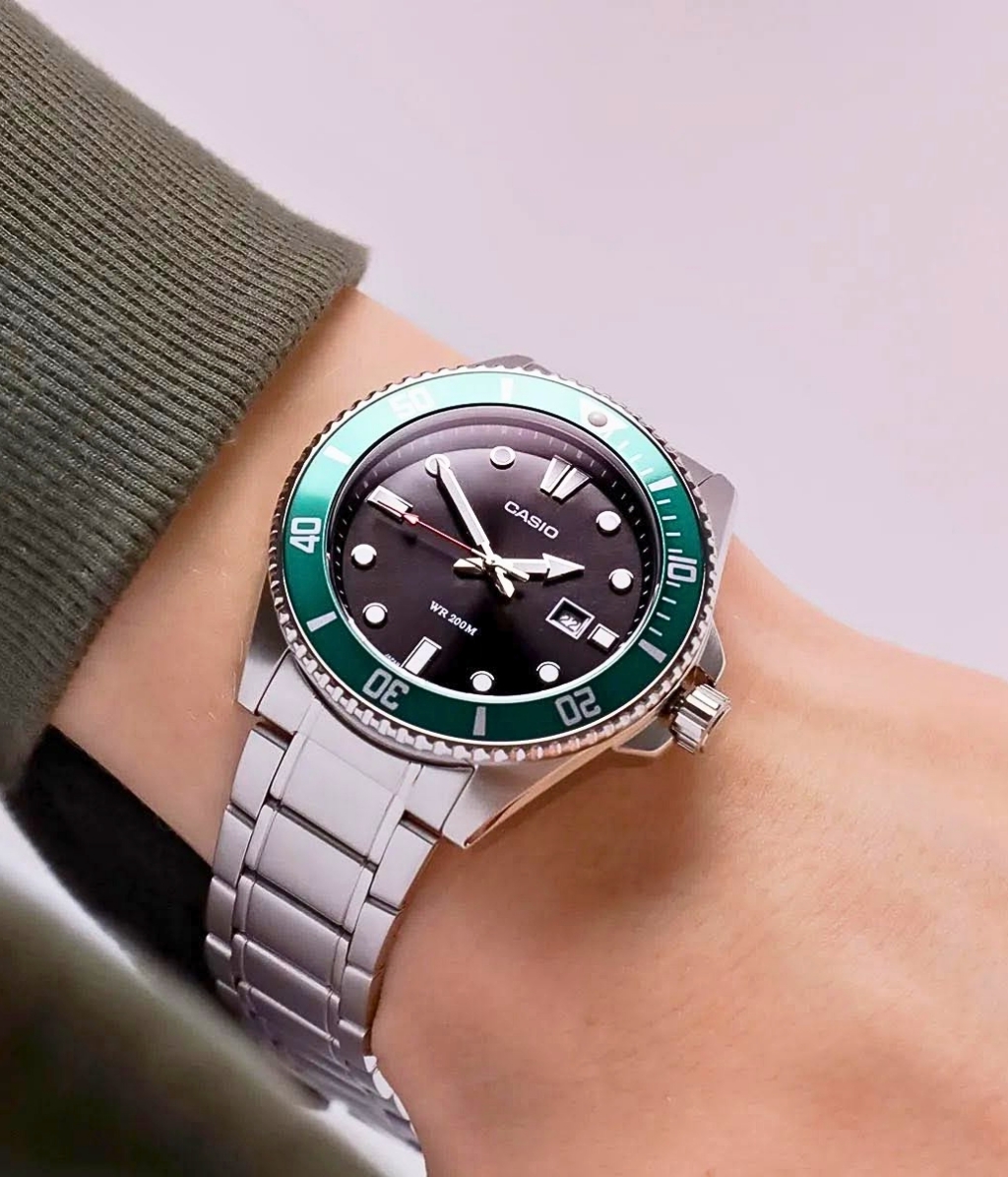 Hình ảnh Đồng Hồ Casio Nam MDV-107D-3AVDF