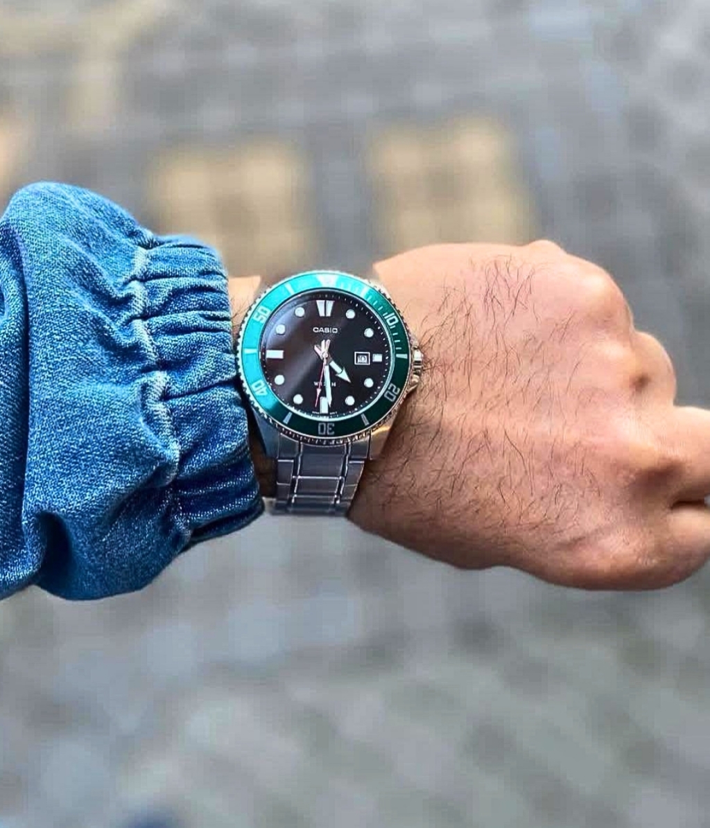 Hình ảnh Đồng Hồ Casio Nam MDV-107D-3AVDF