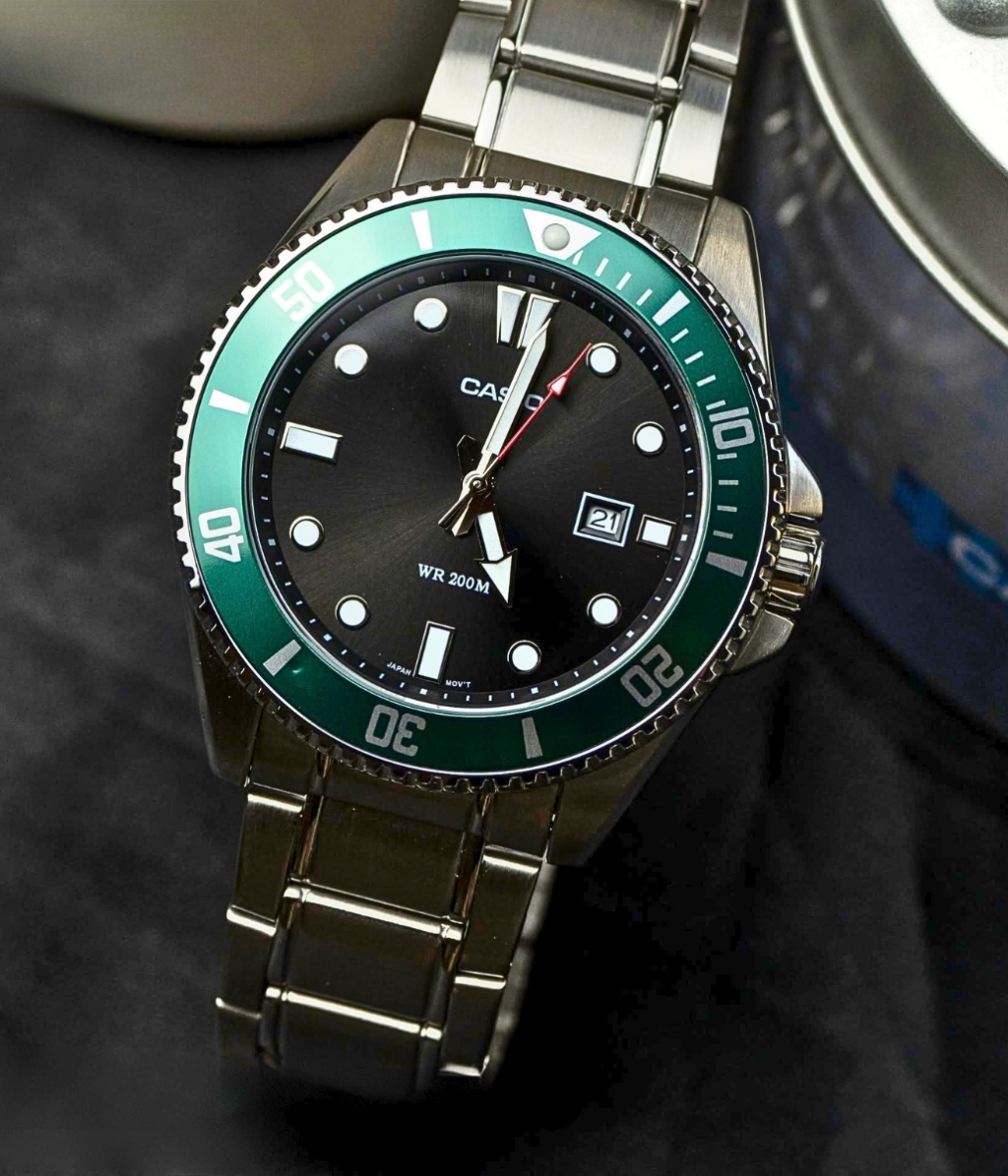 Hình ảnh Đồng Hồ Casio Nam MDV-107D-3AVDF