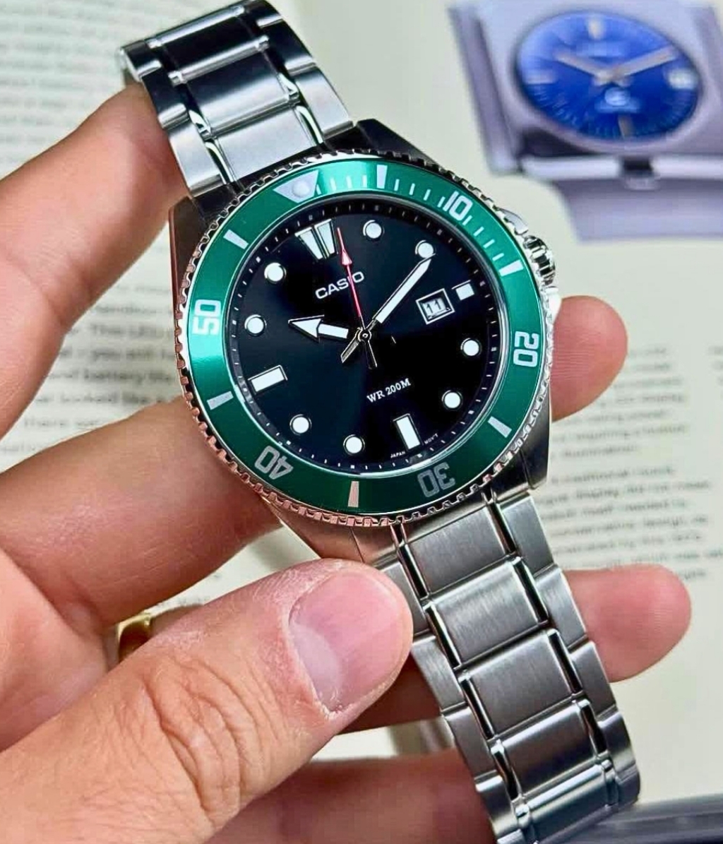 Hình ảnh Đồng Hồ Casio Nam MDV-107D-3AVDF