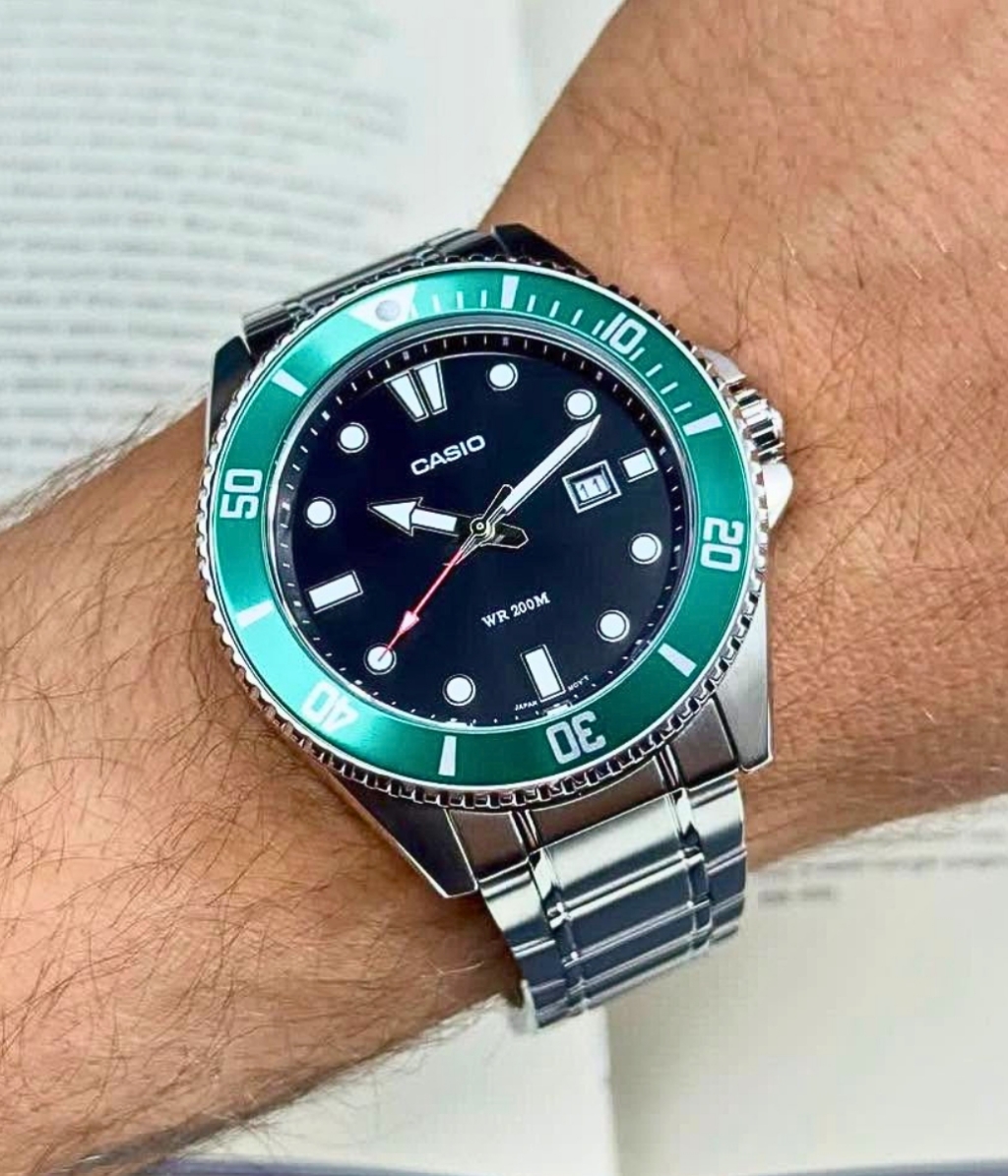 Hình ảnh Đồng Hồ Casio Nam MDV-107D-3AVDF