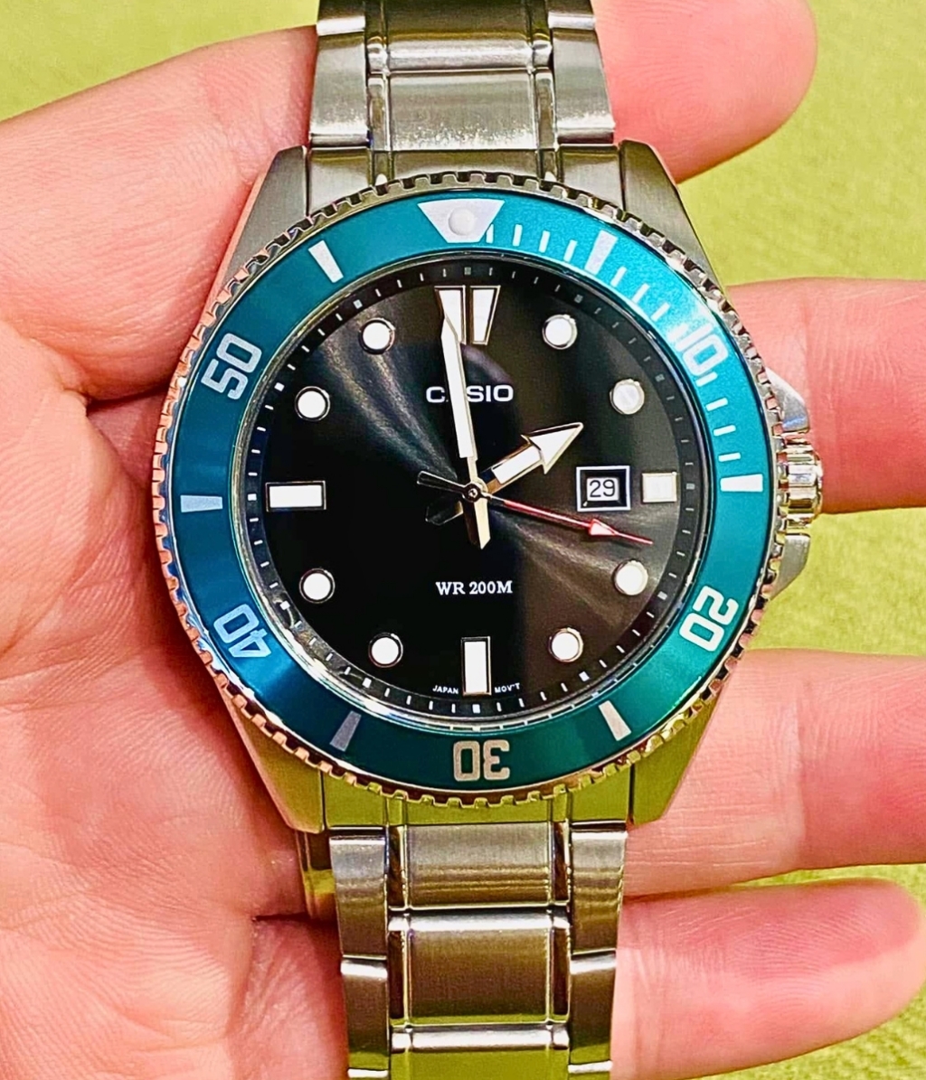 Hình ảnh Đồng Hồ Casio Nam MDV-107D-3AVDF