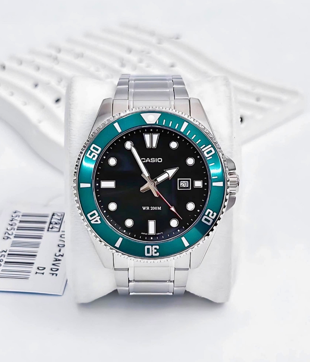 Hình ảnh Đồng Hồ Casio Nam MDV-107D-3AVDF