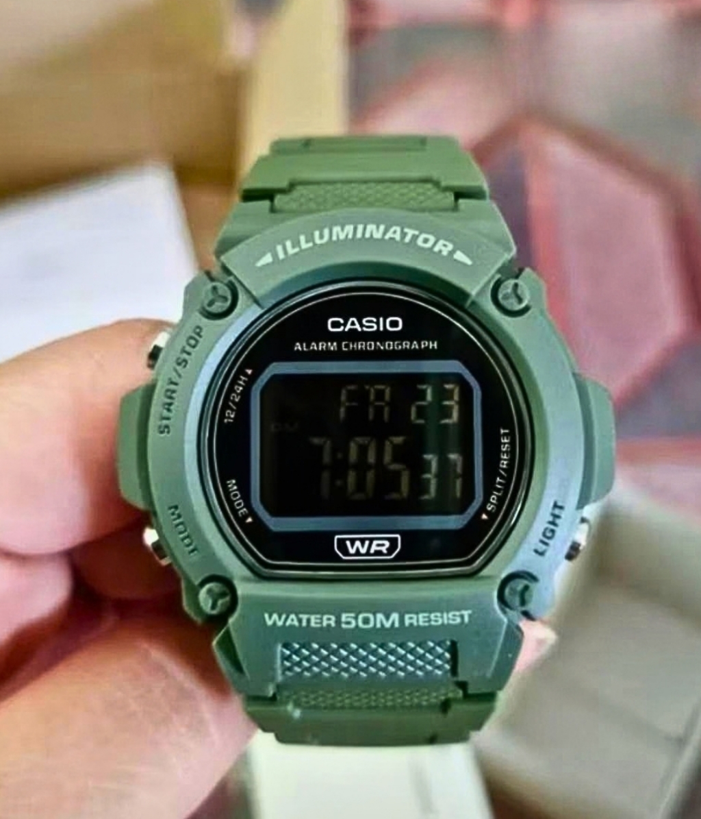 Hình ảnh Đồng Hồ Casio Nam W-219HC-3BVDF