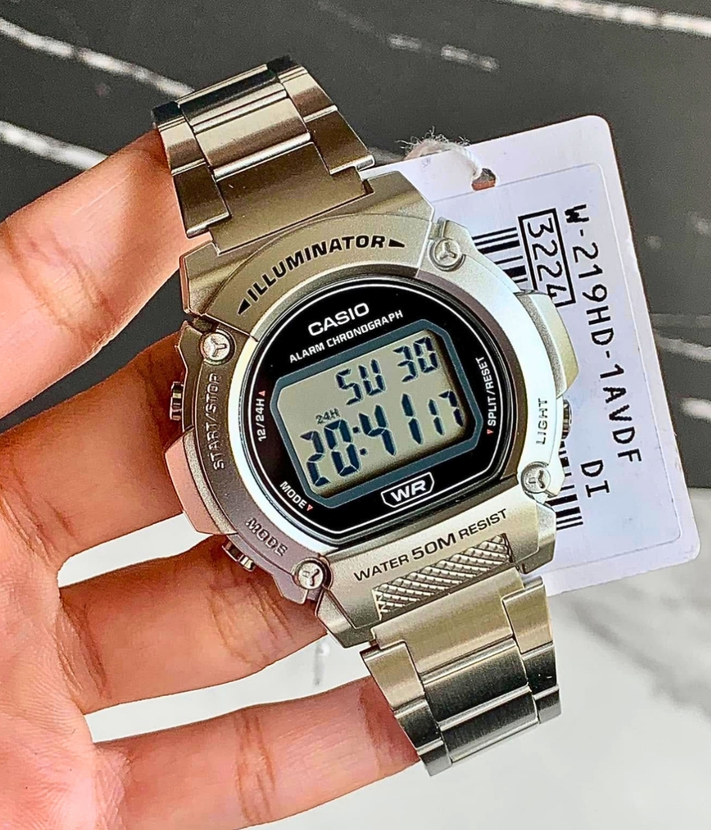 Hình ảnh Đồng Hồ Casio Nam W-219HD-1AVDF