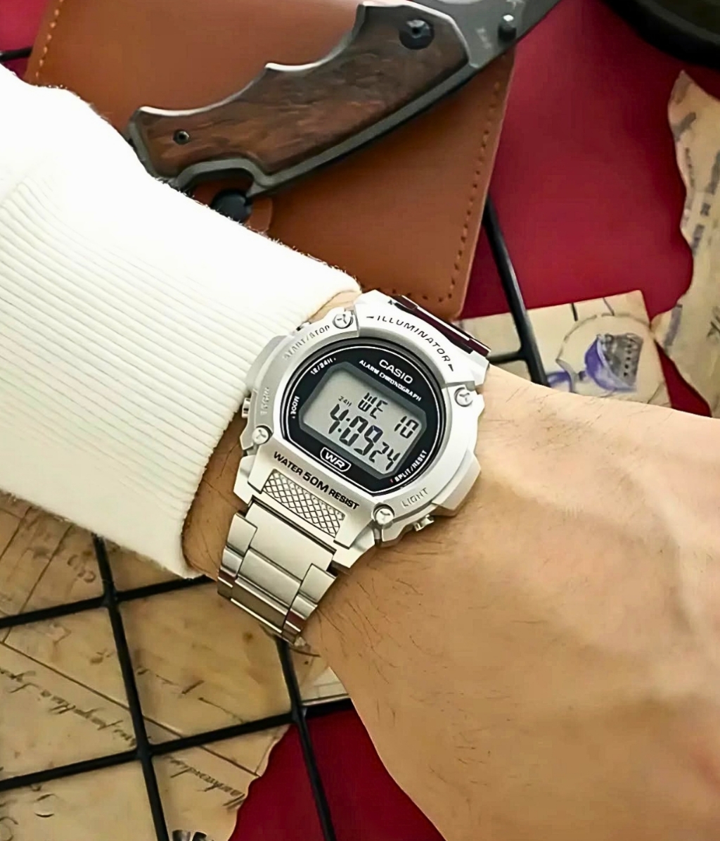 Hình ảnh Đồng Hồ Casio Nam W-219HD-1AVDF