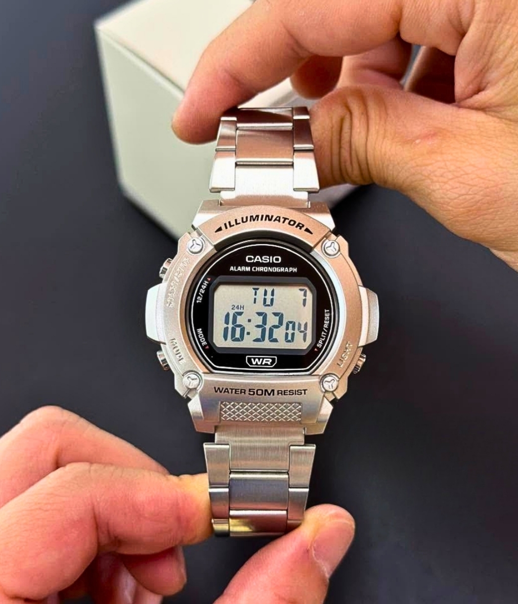 Hình ảnh Đồng Hồ Casio Nam W-219HD-1AVDF