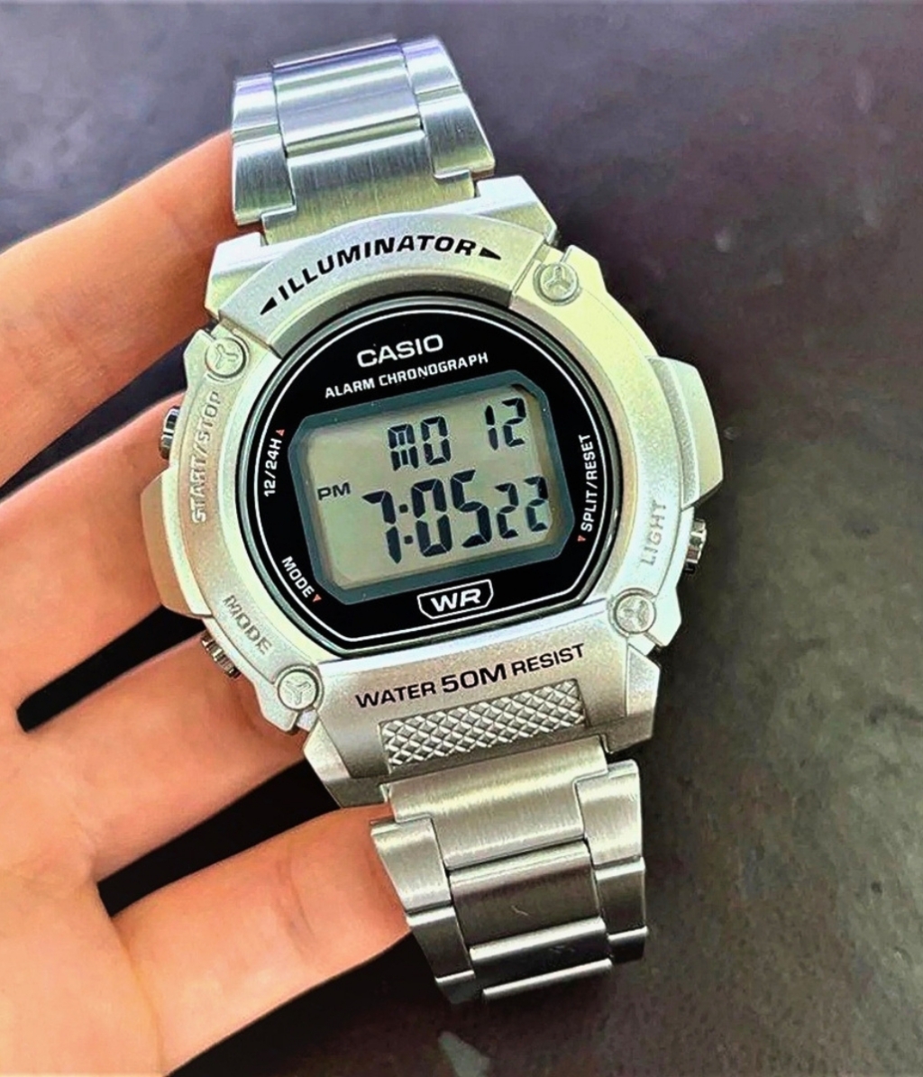 Hình ảnh Đồng Hồ Casio Nam W-219HD-1AVDF