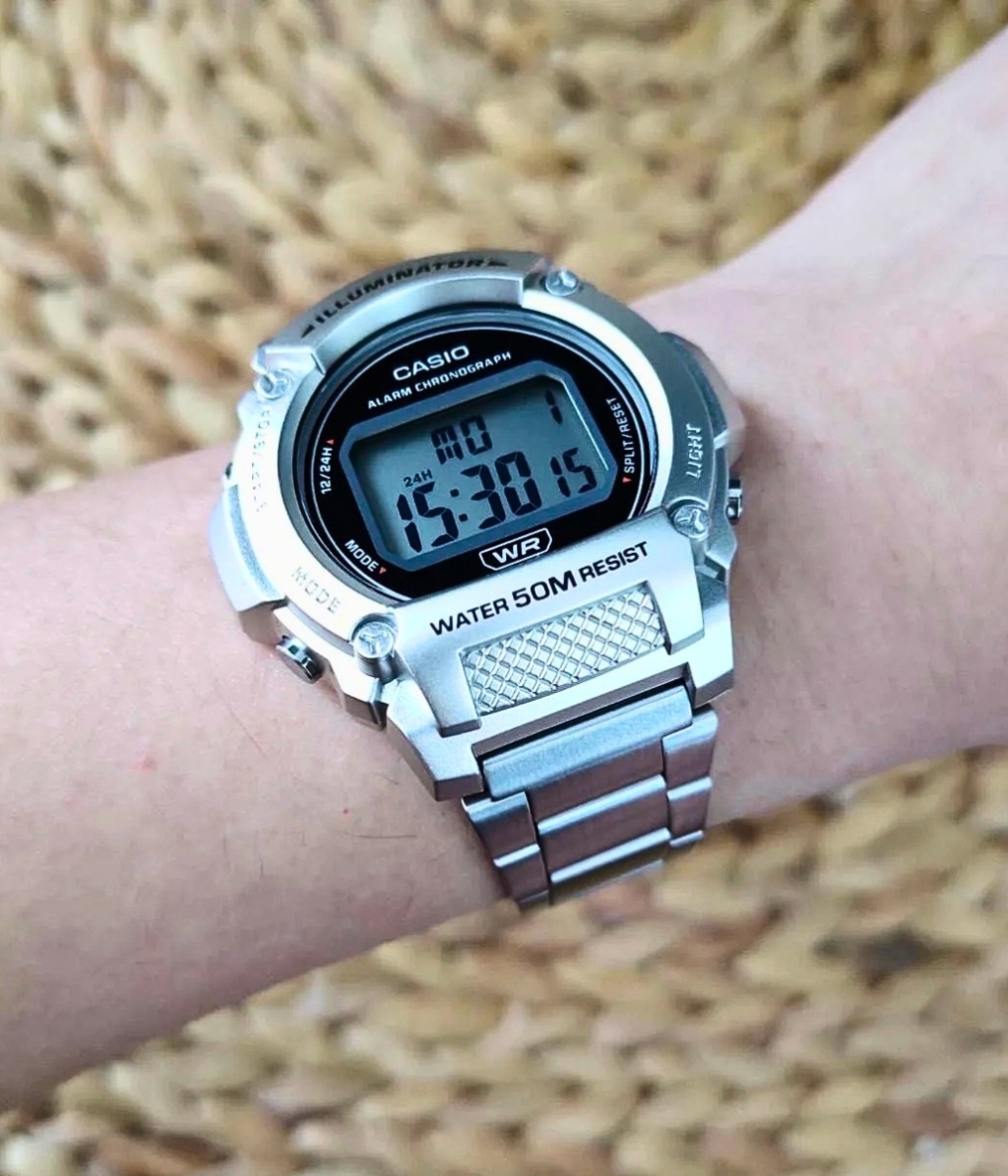 Hình ảnh Đồng Hồ Casio Nam W-219HD-1AVDF