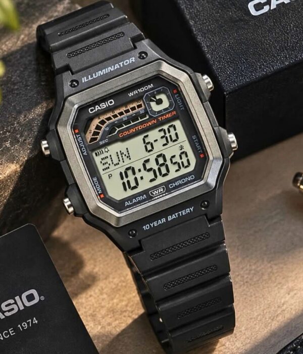 Hình ảnh Đồng Hồ Casio Nam WS-1600H-1AVDF