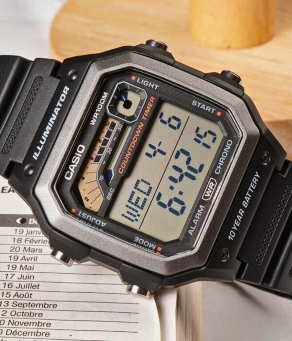 Hình ảnh Đồng Hồ Casio Nam WS-1600H-1AVDF