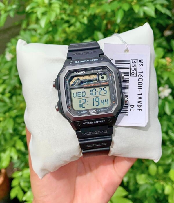 Hình ảnh Đồng Hồ Casio Nam WS-1600H-1AVDF