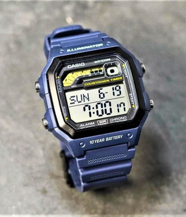 Hình ảnh Đồng Hồ Casio Nam WS-1600H-2AVDF