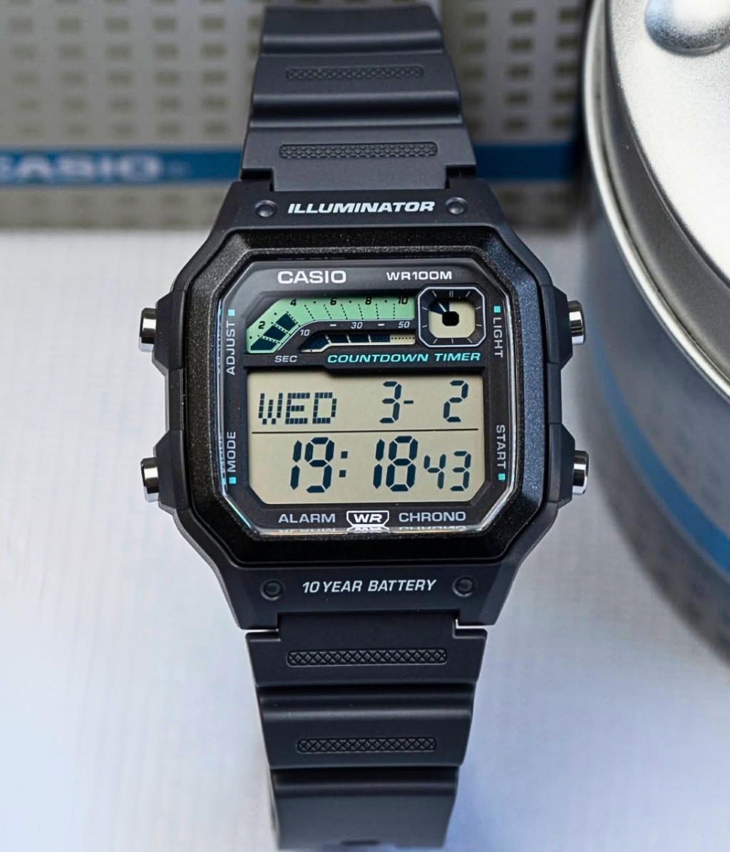 Hình ảnh Đồng Hồ Casio Nam WS-1600H-8AVDF
