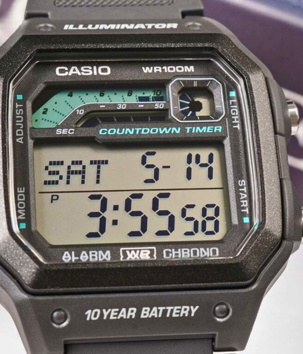 Hình ảnh Đồng Hồ Casio Nam WS-1600H-8AVDF