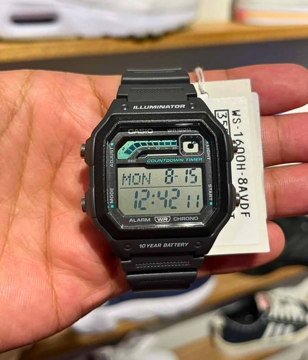 Hình ảnh Đồng Hồ Casio Nam WS-1600H-8AVDF