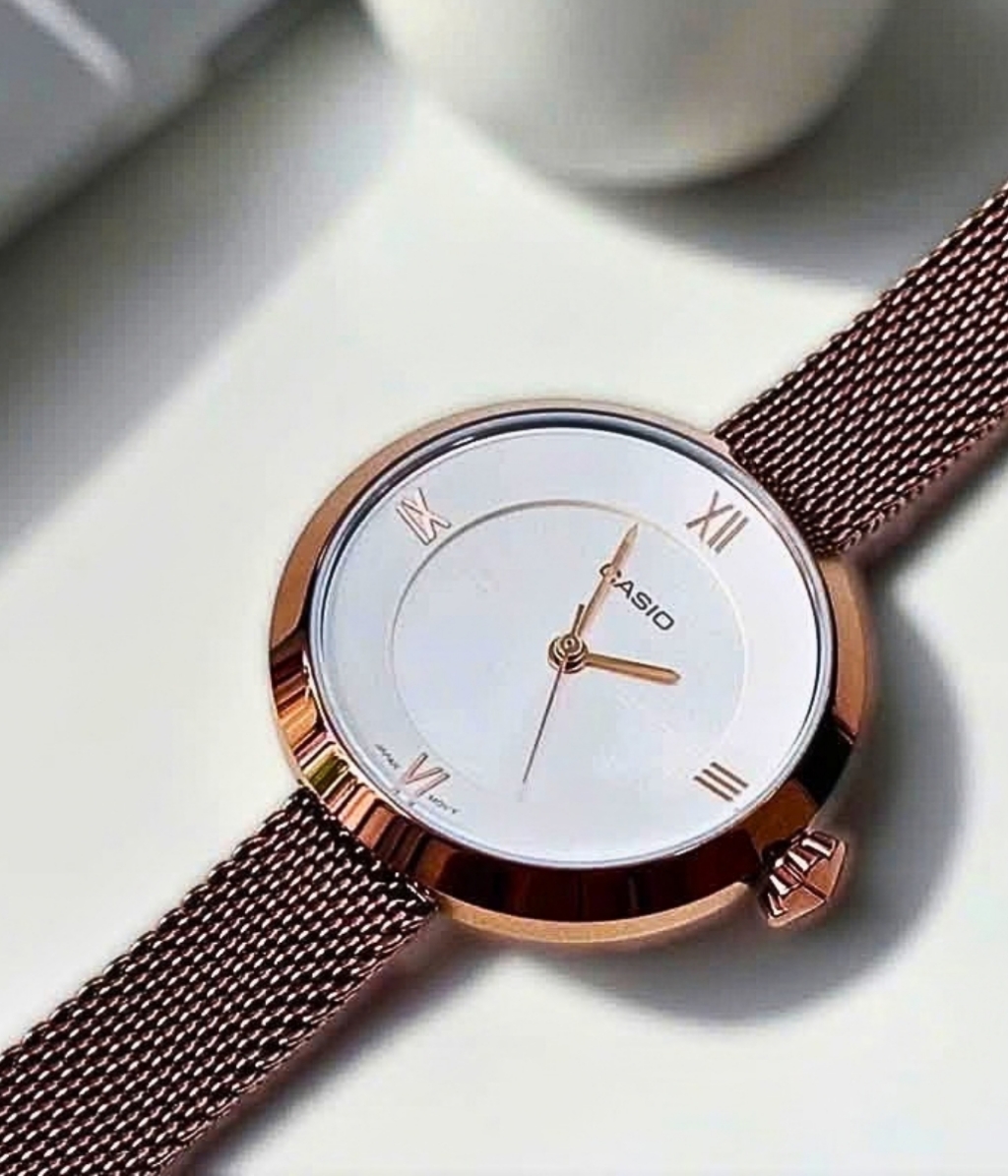 Hình ảnh Đồng Hồ Casio Nữ LTP-E154MR-9ADF