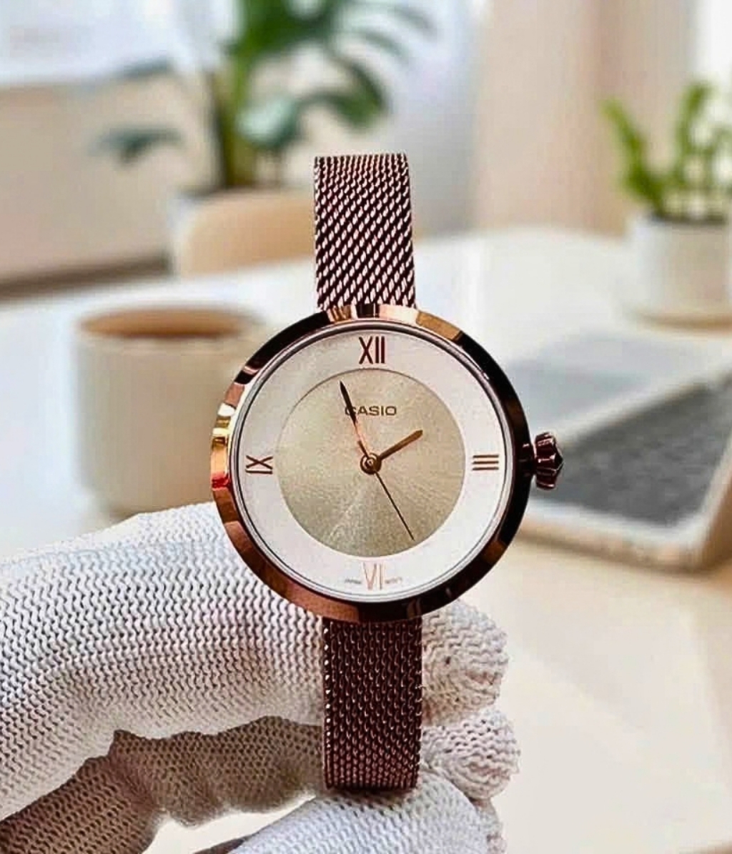 Hình ảnh Đồng Hồ Casio Nữ LTP-E154MR-9ADF