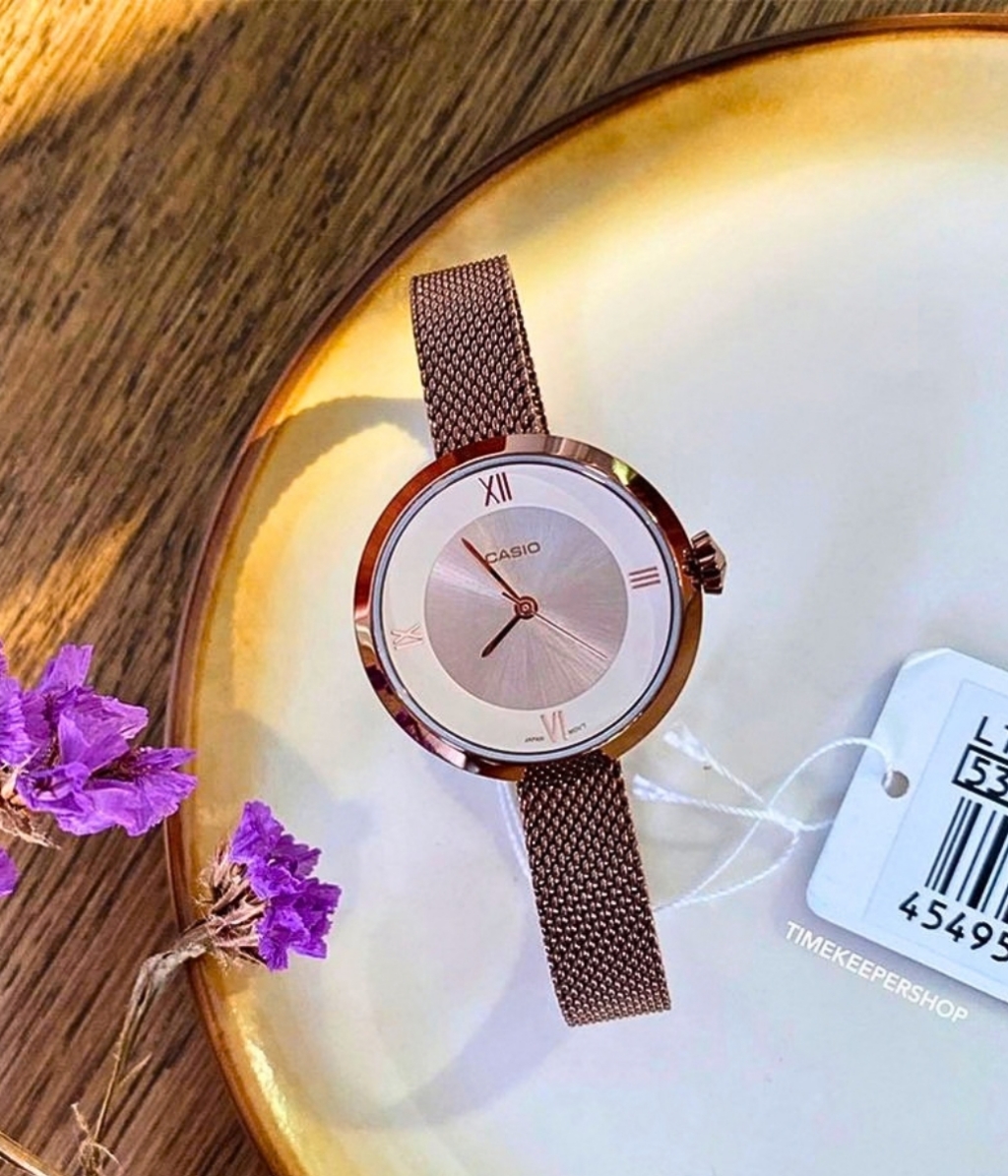 Hình ảnh Đồng Hồ Casio Nữ LTP-E154MR-9ADF