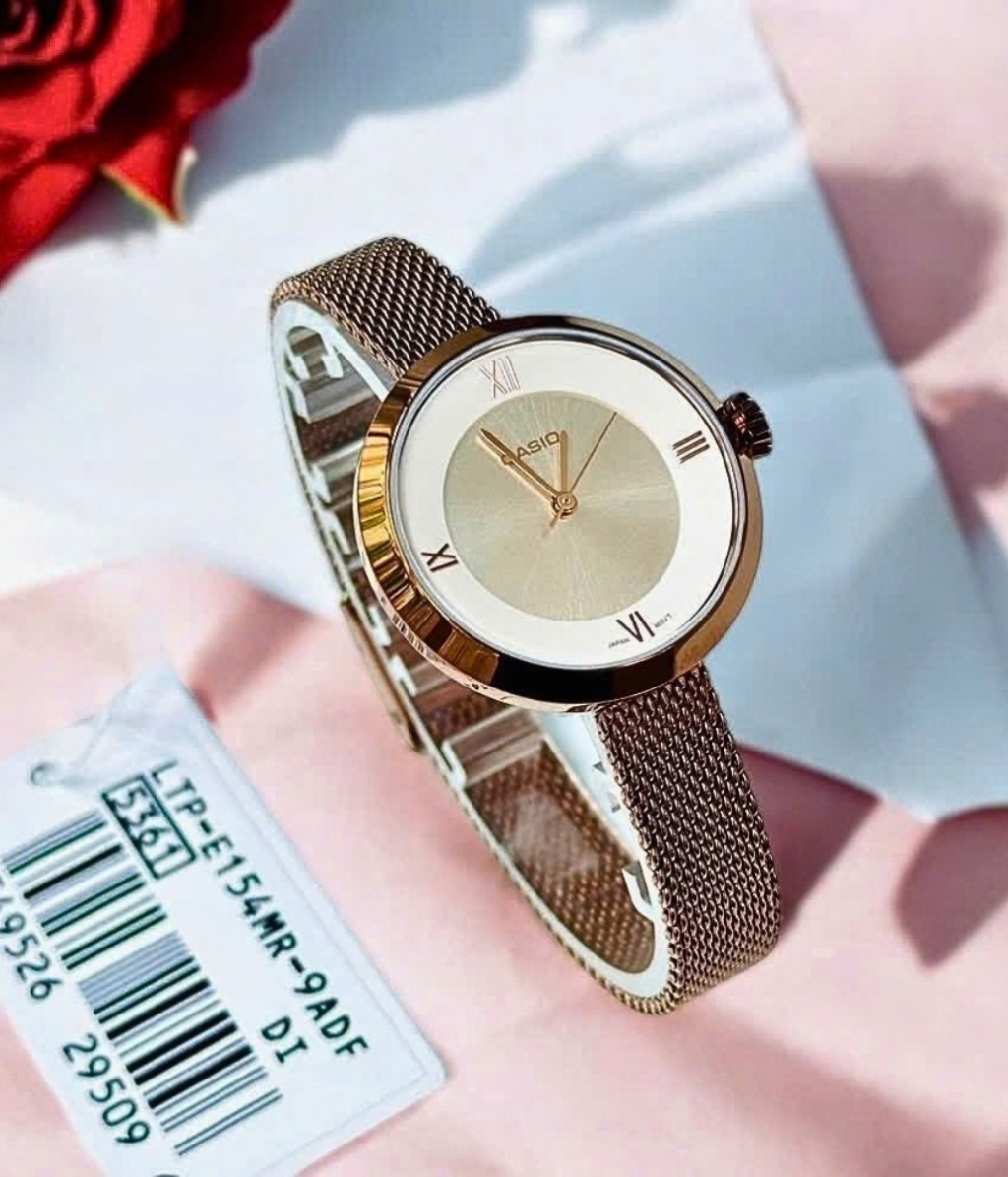 Hình ảnh Đồng Hồ Casio Nữ LTP-E154MR-9ADF