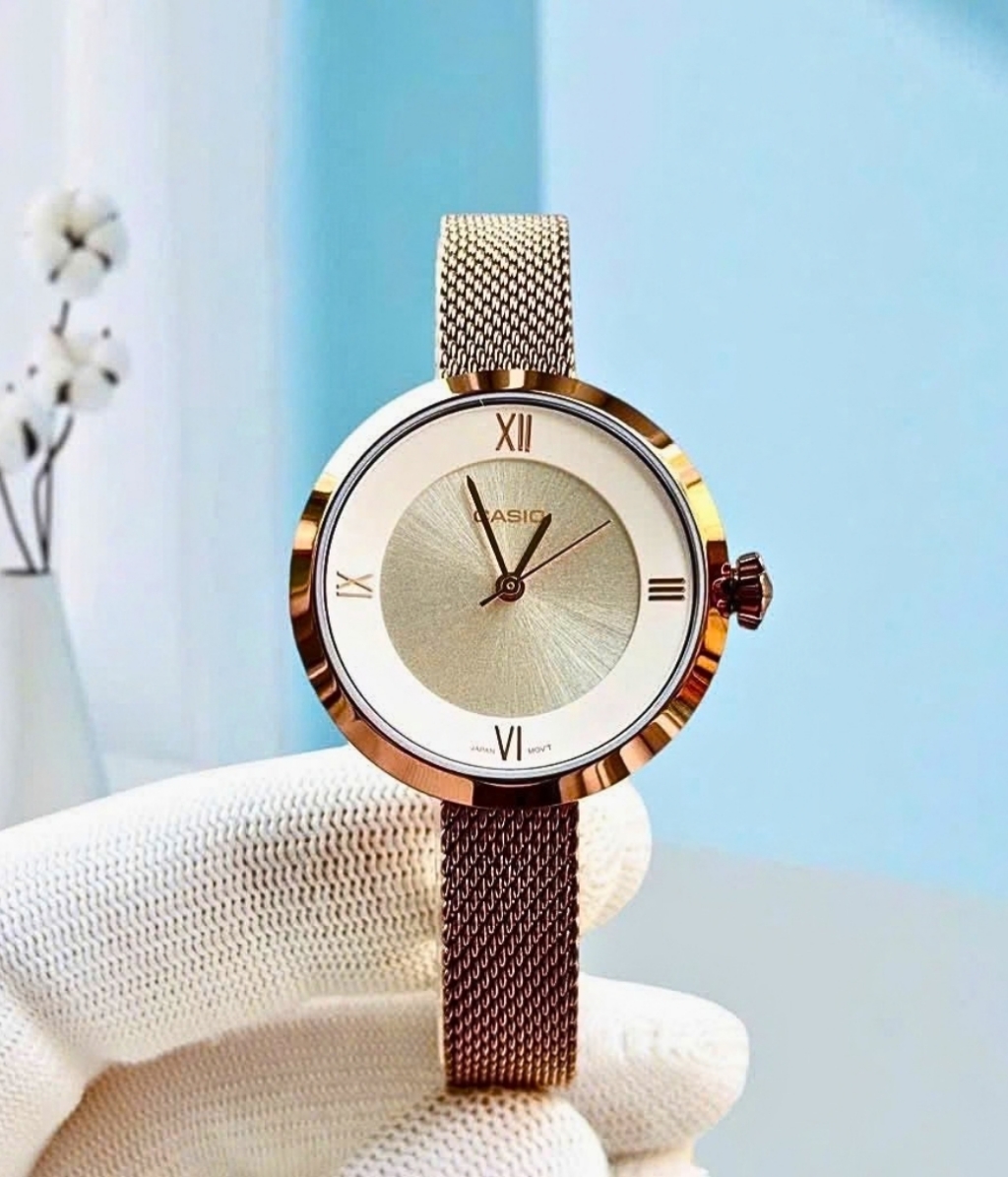Hình ảnh Đồng Hồ Casio Nữ LTP-E154MR-9ADF