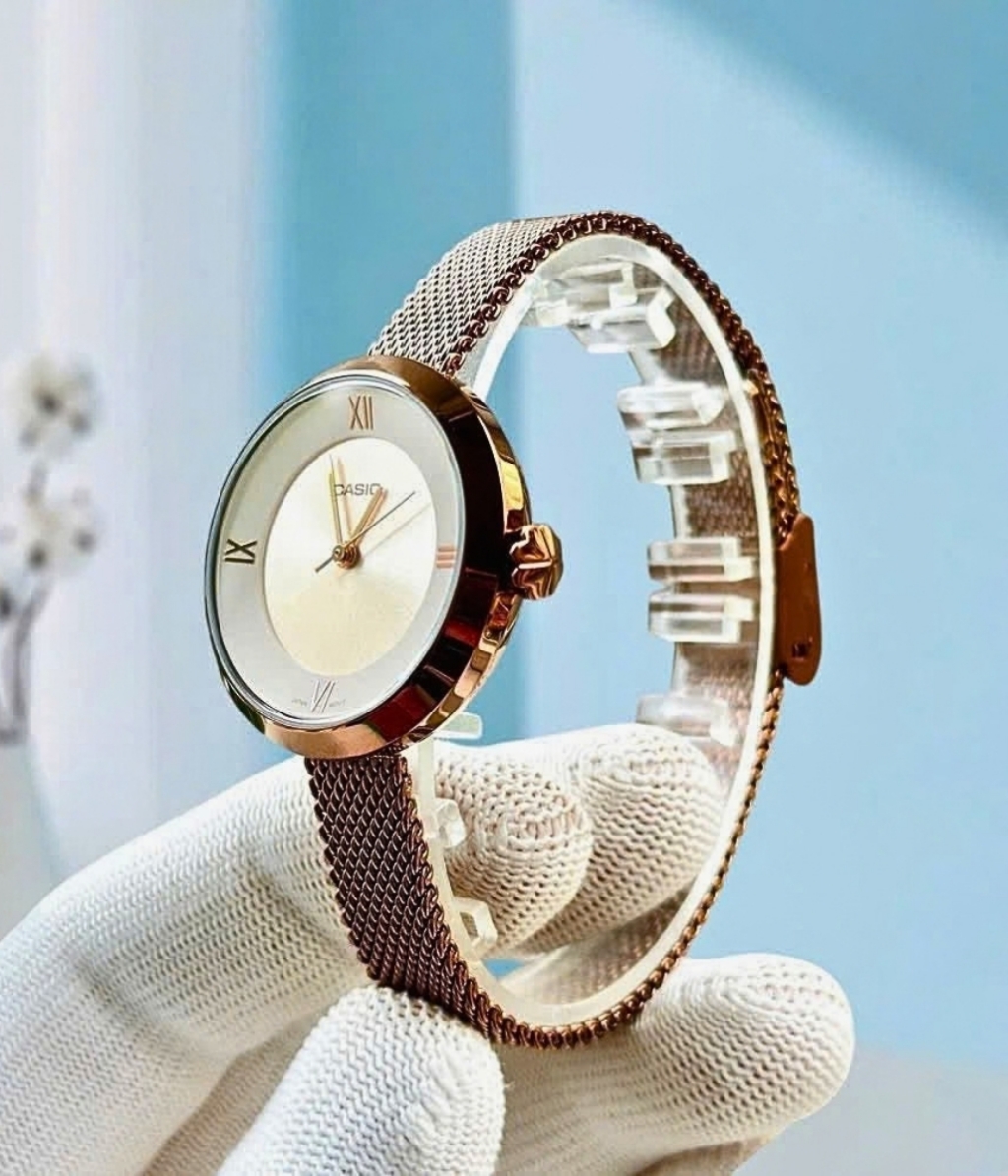 Hình ảnh Đồng Hồ Casio Nữ LTP-E154MR-9ADF