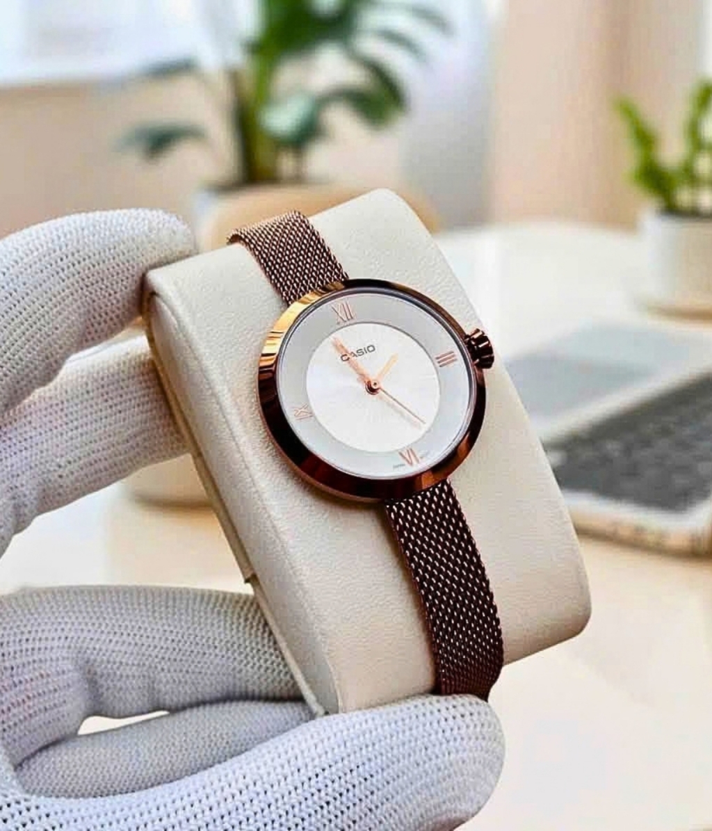 Hình ảnh Đồng Hồ Casio Nữ LTP-E154MR-9ADF