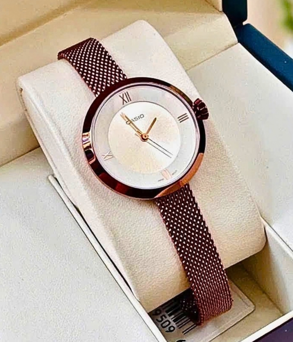 Hình ảnh Đồng Hồ Casio Nữ LTP-E154MR-9ADF