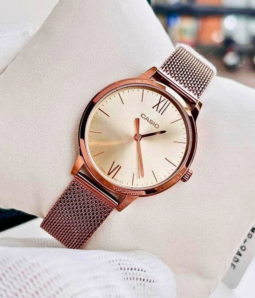 Hình ảnh Đồng Hồ Casio Nữ LTP-E157MR-9ADF