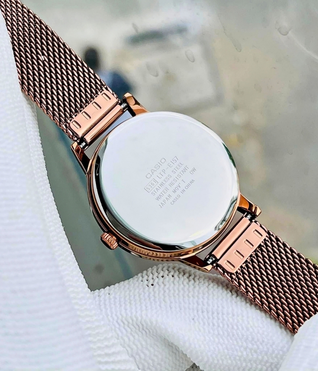 Hình ảnh Đồng Hồ Casio Nữ LTP-E157MR-9ADF