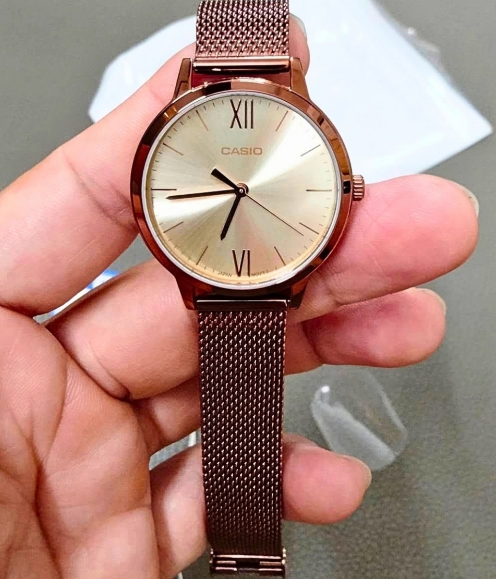 Hình ảnh Đồng Hồ Casio Nữ LTP-E157MR-9ADF