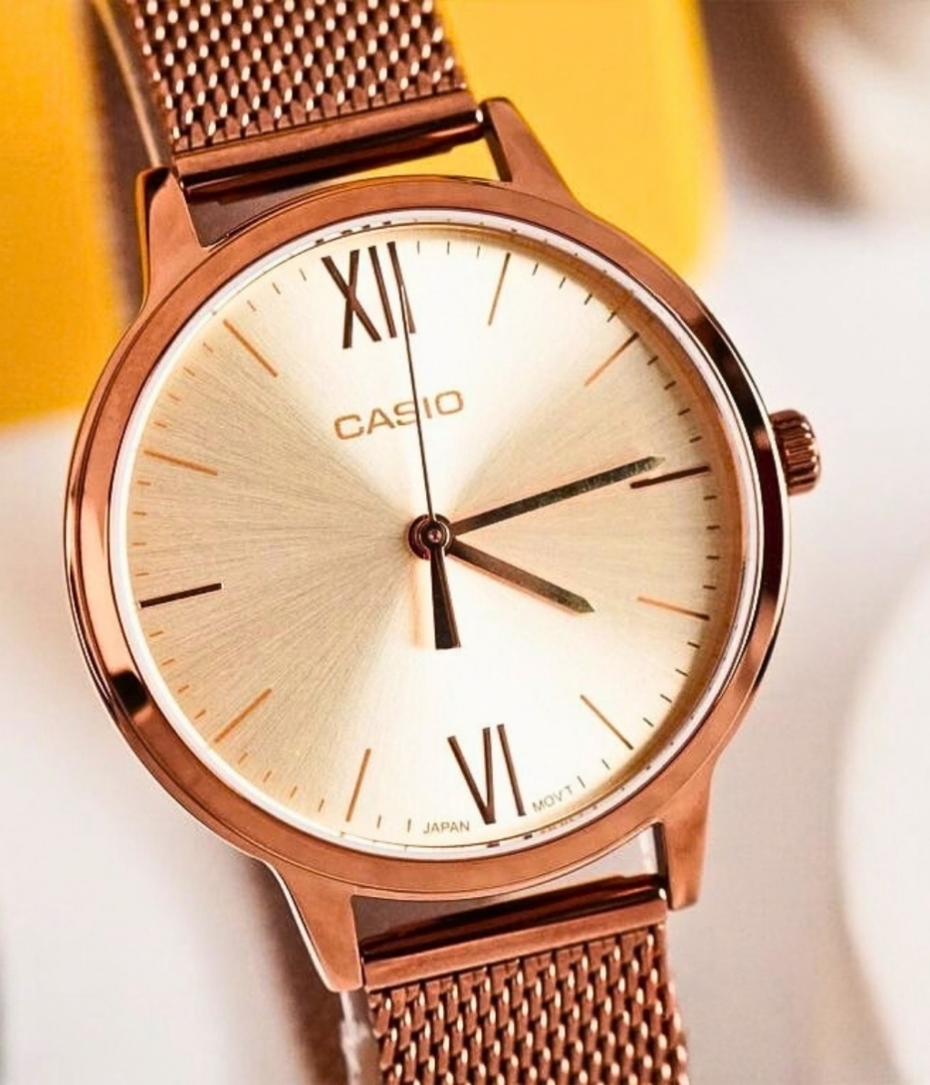 Hình ảnh Đồng Hồ Casio Nữ LTP-E157MR-9ADF