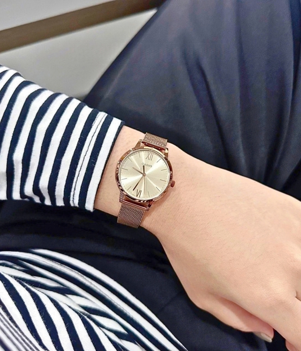 Hình ảnh Đồng Hồ Casio Nữ LTP-E157MR-9ADF