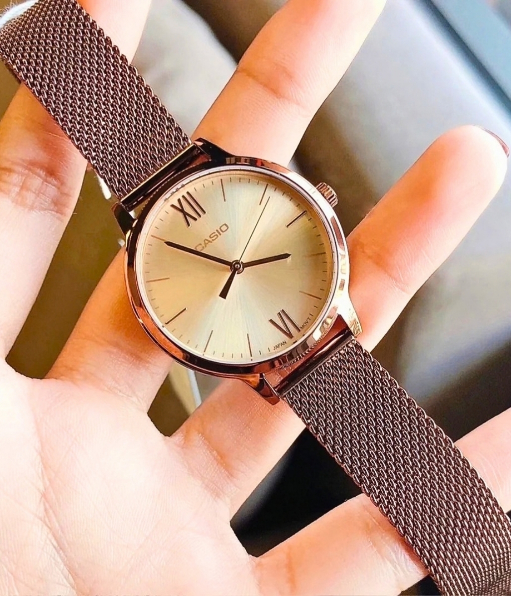 Hình ảnh Đồng Hồ Casio Nữ LTP-E157MR-9ADF