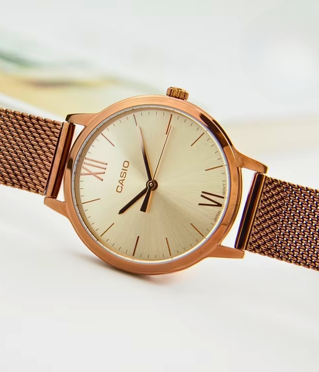 Hình ảnh Đồng Hồ Casio Nữ LTP-E157MR-9ADF
