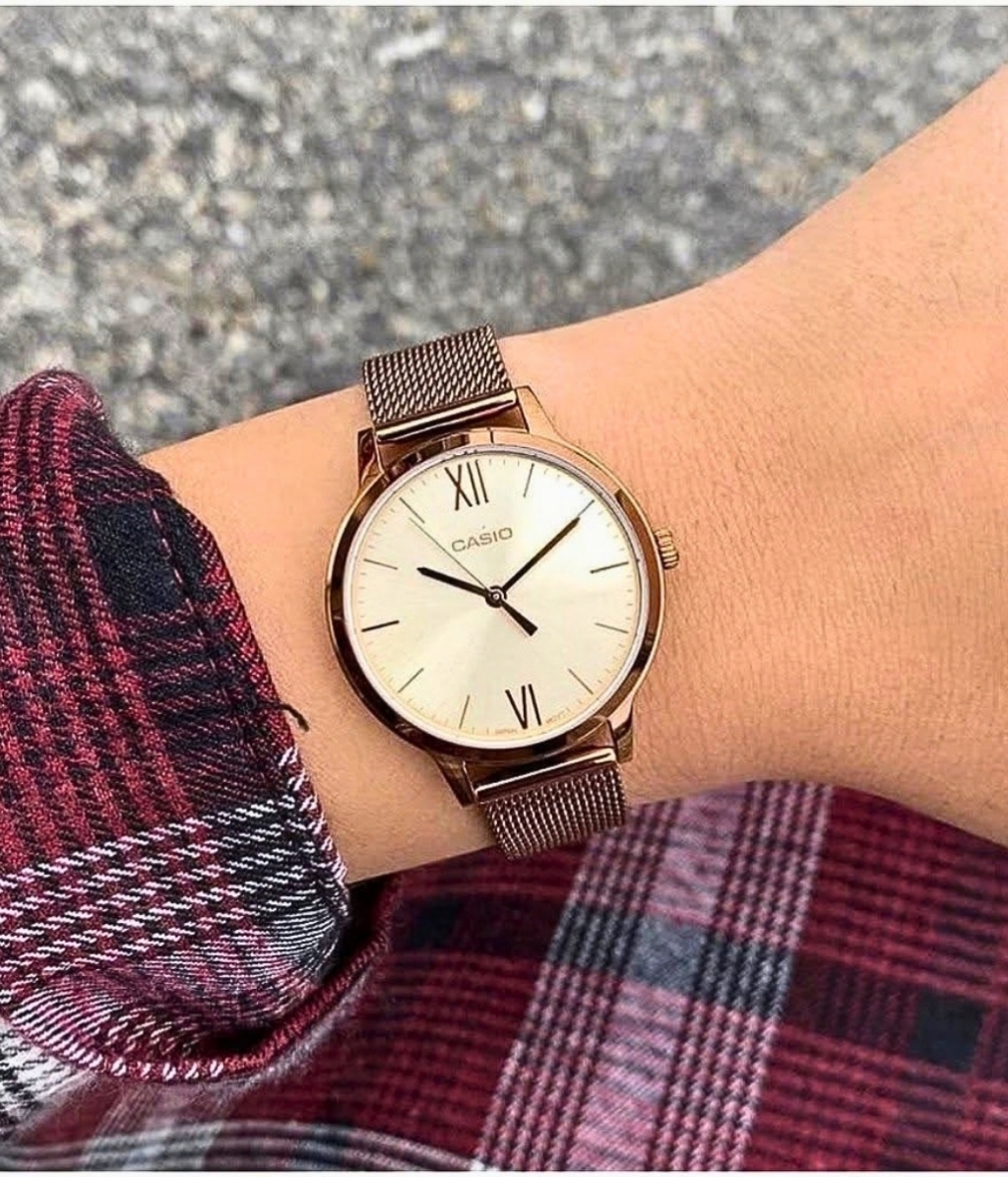 Hình ảnh Đồng Hồ Casio Nữ LTP-E157MR-9ADF