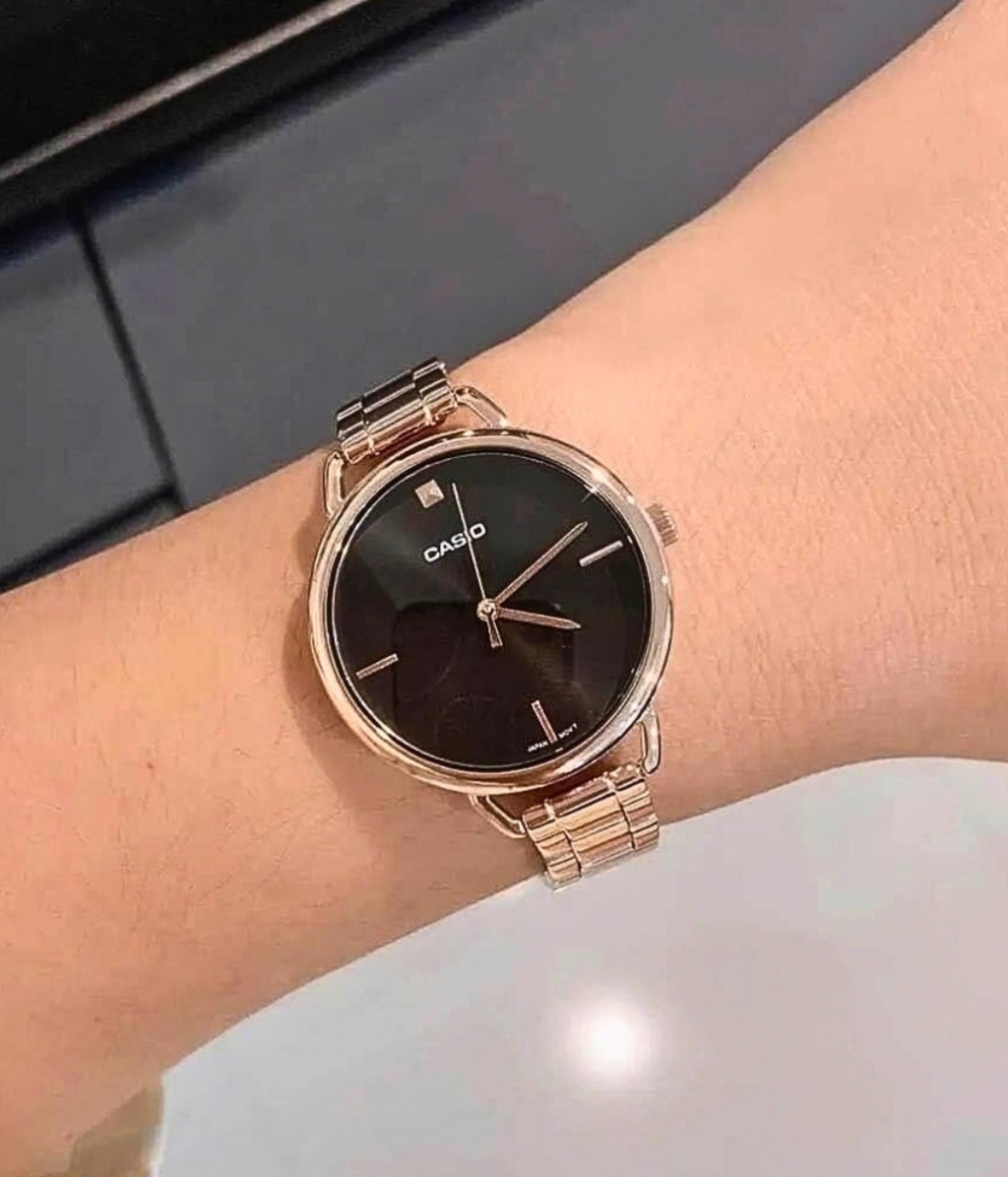Hình ảnh Đồng Hồ Casio Nữ LTP-E415PG-1CDF