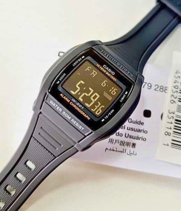 Hình ảnh Đồng Hồ Casio Nữ W-201-1BVDF