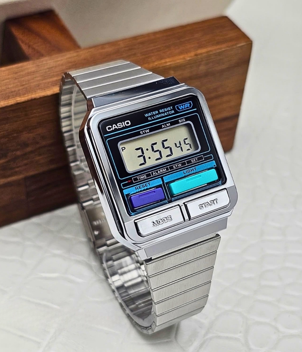 Hình ảnh Đồng Hồ Casio Unisex A120WE-1ADF