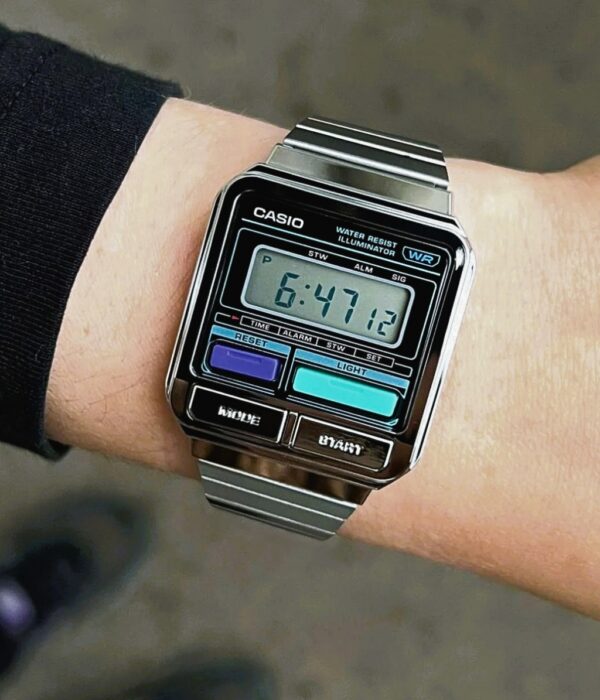Hình ảnh Đồng Hồ Casio Unisex A120WE-1ADF