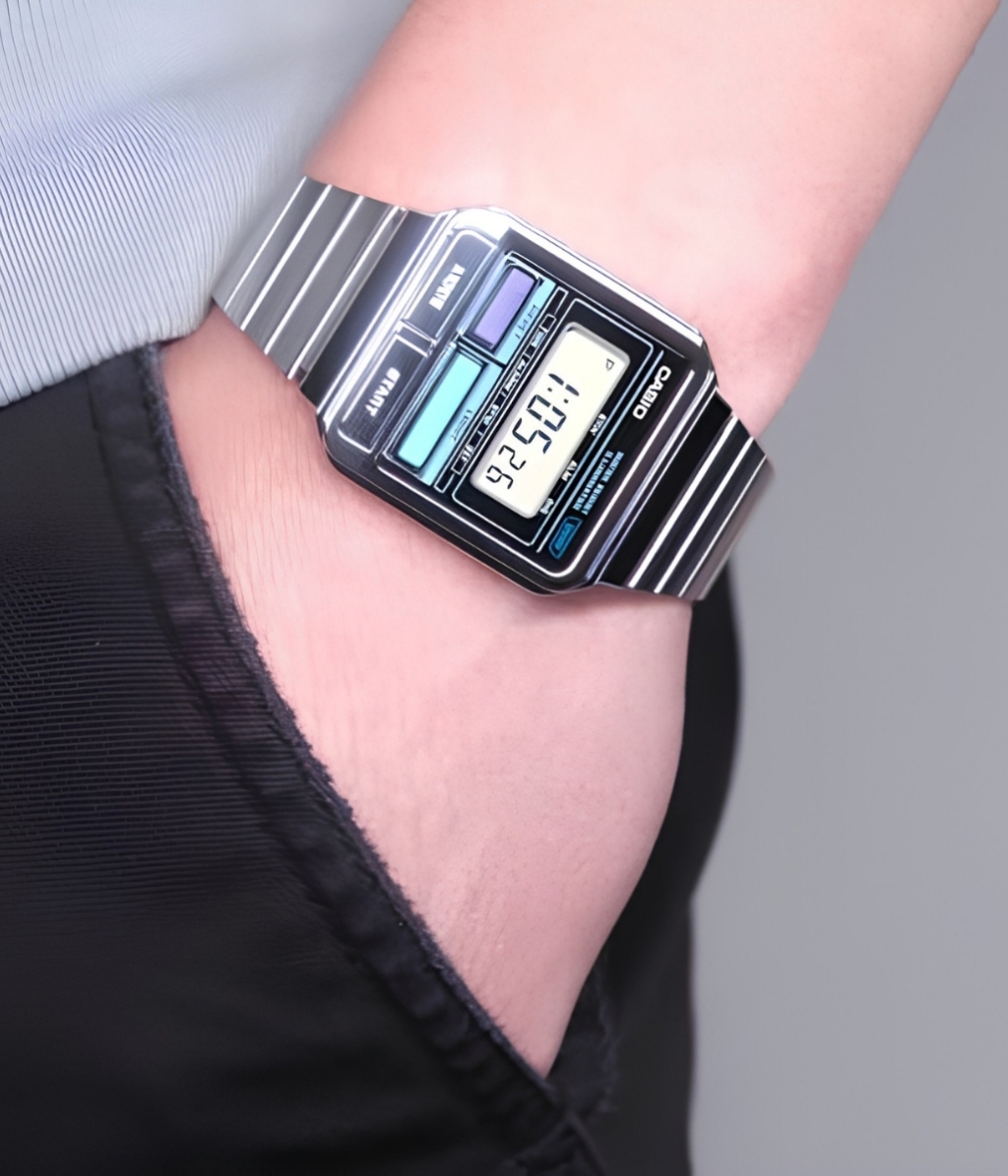 Hình ảnh Đồng Hồ Casio Unisex A120WE-1ADF