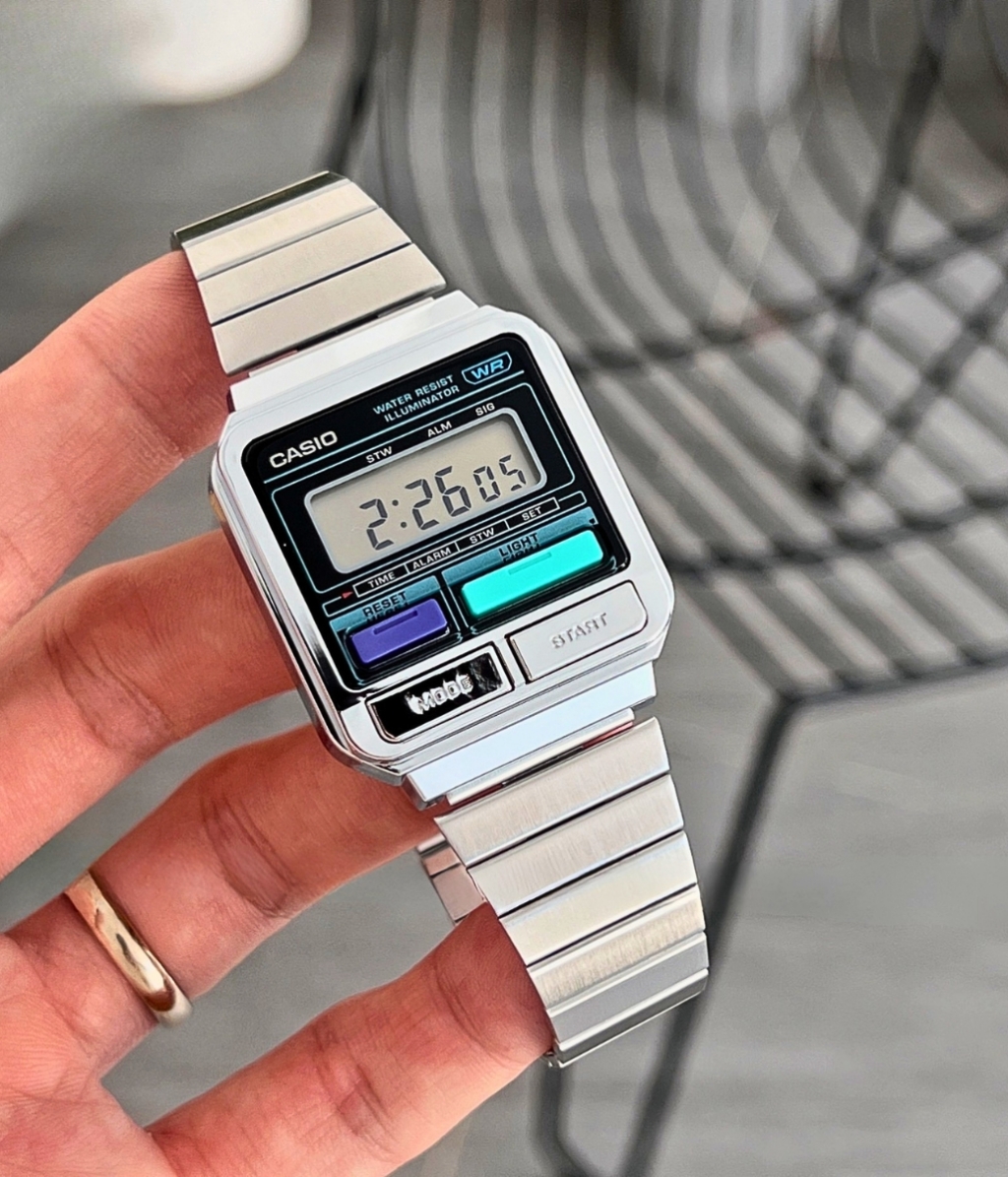 Hình ảnh Đồng Hồ Casio Unisex A120WE-1ADF