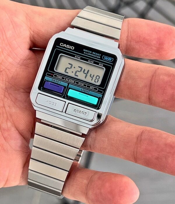 Hình ảnh Đồng Hồ Casio Unisex A120WE-1ADF