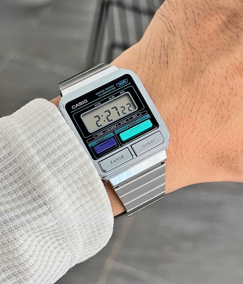 Hình ảnh Đồng Hồ Casio Unisex A120WE-1ADF