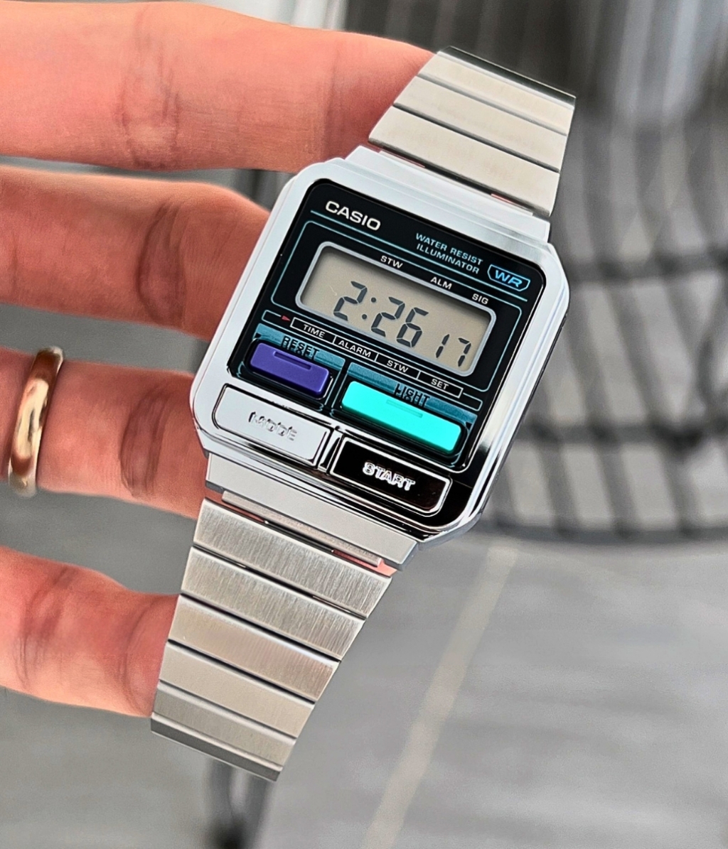 Hình ảnh Đồng Hồ Casio Unisex A120WE-1ADF