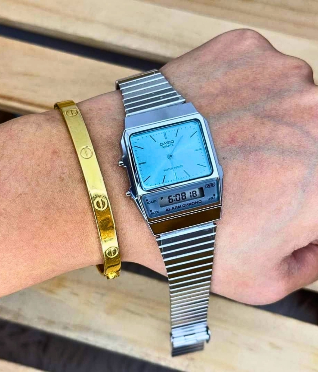 Hình ảnh Đồng Hồ Casio Unisex AQ-800EC-2ADF