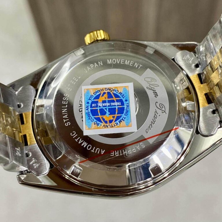 Phân biệt đồng hồ Olym Pianus thật giả qua tem Hologram