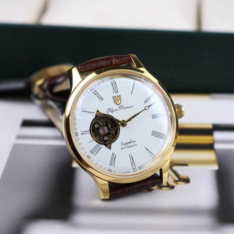 Mặt kính Sapphire nguyên khối trên đồng hồ OP chính hãng