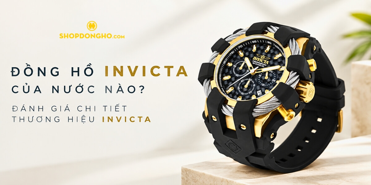 Đồng Hồ Invicta Của Nước Nào? Lịch Sử Phát Triển Thương Hiệu Invicta 1